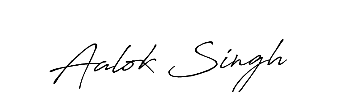 Also You can easily find your signature by using the search form. We will create Aalok Singh name handwritten signature images for you free of cost using Antro_Vectra_Bolder sign style. Aalok Singh signature style 7 images and pictures png