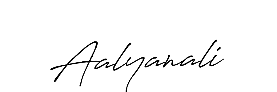 Also we have Aalyanali name is the best signature style. Create professional handwritten signature collection using Antro_Vectra_Bolder autograph style. Aalyanali signature style 7 images and pictures png