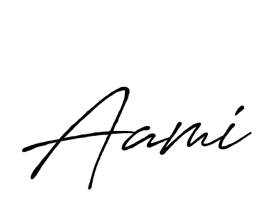 The best way (Antro_Vectra_Bolder) to make a short signature is to pick only two or three words in your name. The name Aami include a total of six letters. For converting this name. Aami signature style 7 images and pictures png