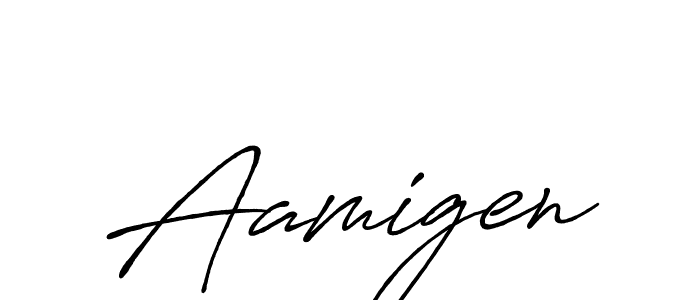 The best way (Antro_Vectra_Bolder) to make a short signature is to pick only two or three words in your name. The name Aamigen include a total of six letters. For converting this name. Aamigen signature style 7 images and pictures png
