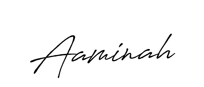 Aaminah stylish signature style. Best Handwritten Sign (Antro_Vectra_Bolder) for my name. Handwritten Signature Collection Ideas for my name Aaminah. Aaminah signature style 7 images and pictures png