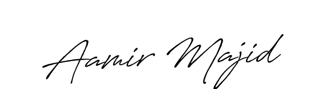 You can use this online signature creator to create a handwritten signature for the name Aamir Majid. This is the best online autograph maker. Aamir Majid signature style 7 images and pictures png