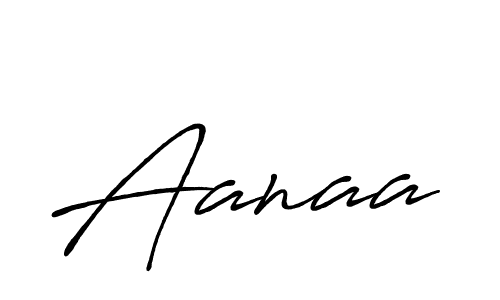 Design your own signature with our free online signature maker. With this signature software, you can create a handwritten (Antro_Vectra_Bolder) signature for name Aanaa. Aanaa signature style 7 images and pictures png