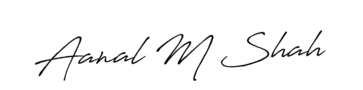 See photos of Aanal M Shah official signature by Spectra . Check more albums & portfolios. Read reviews & check more about Antro_Vectra_Bolder font. Aanal M Shah signature style 7 images and pictures png