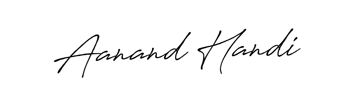Here are the top 10 professional signature styles for the name Aanand Handi. These are the best autograph styles you can use for your name. Aanand Handi signature style 7 images and pictures png