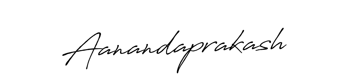 Design your own signature with our free online signature maker. With this signature software, you can create a handwritten (Antro_Vectra_Bolder) signature for name Aanandaprakash. Aanandaprakash signature style 7 images and pictures png