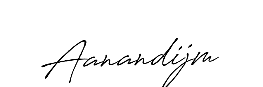 Also You can easily find your signature by using the search form. We will create Aanandijm name handwritten signature images for you free of cost using Antro_Vectra_Bolder sign style. Aanandijm signature style 7 images and pictures png