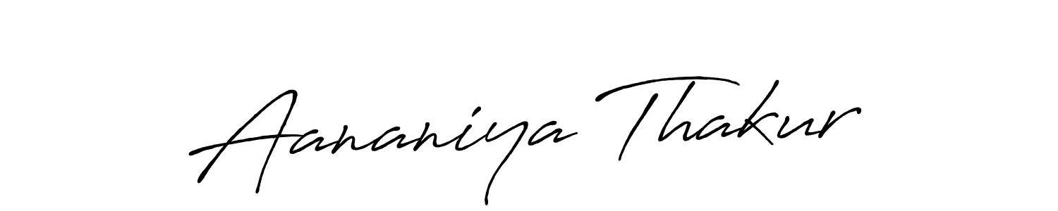 The best way (Antro_Vectra_Bolder) to make a short signature is to pick only two or three words in your name. The name Aananiya Thakur include a total of six letters. For converting this name. Aananiya Thakur signature style 7 images and pictures png
