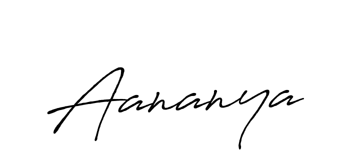 It looks lik you need a new signature style for name Aananya. Design unique handwritten (Antro_Vectra_Bolder) signature with our free signature maker in just a few clicks. Aananya signature style 7 images and pictures png