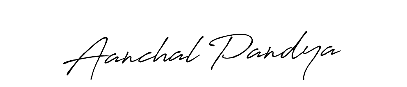 Similarly Antro_Vectra_Bolder is the best handwritten signature design. Signature creator online .You can use it as an online autograph creator for name Aanchal Pandya. Aanchal Pandya signature style 7 images and pictures png