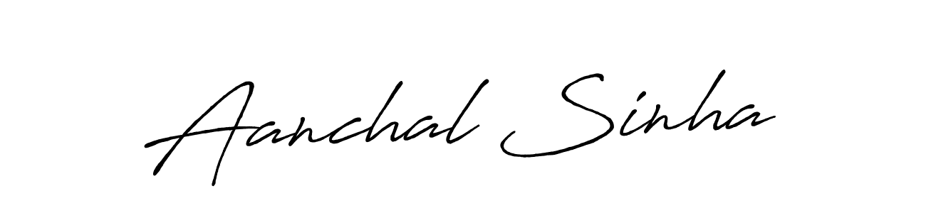 You can use this online signature creator to create a handwritten signature for the name Aanchal Sinha. This is the best online autograph maker. Aanchal Sinha signature style 7 images and pictures png