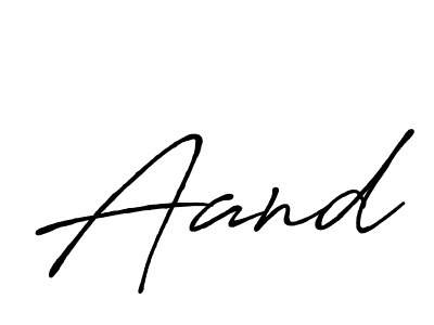 Use a signature maker to create a handwritten signature online. With this signature software, you can design (Antro_Vectra_Bolder) your own signature for name Aand. Aand signature style 7 images and pictures png