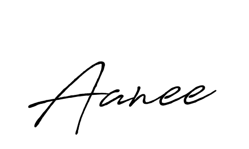 How to make Aanee signature? Antro_Vectra_Bolder is a professional autograph style. Create handwritten signature for Aanee name. Aanee signature style 7 images and pictures png