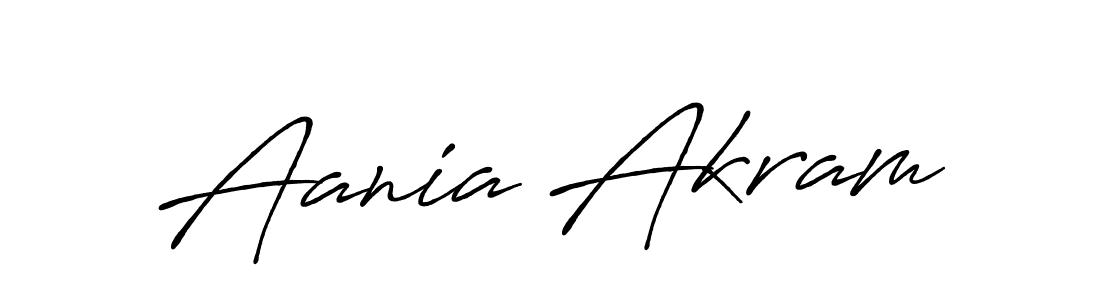 This is the best signature style for the Aania Akram name. Also you like these signature font (Antro_Vectra_Bolder). Mix name signature. Aania Akram signature style 7 images and pictures png
