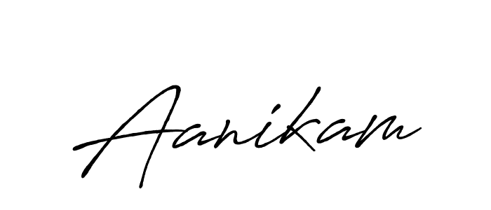 Here are the top 10 professional signature styles for the name Aanikam. These are the best autograph styles you can use for your name. Aanikam signature style 7 images and pictures png