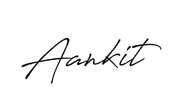 Design your own signature with our free online signature maker. With this signature software, you can create a handwritten (Antro_Vectra_Bolder) signature for name Aankit. Aankit signature style 7 images and pictures png