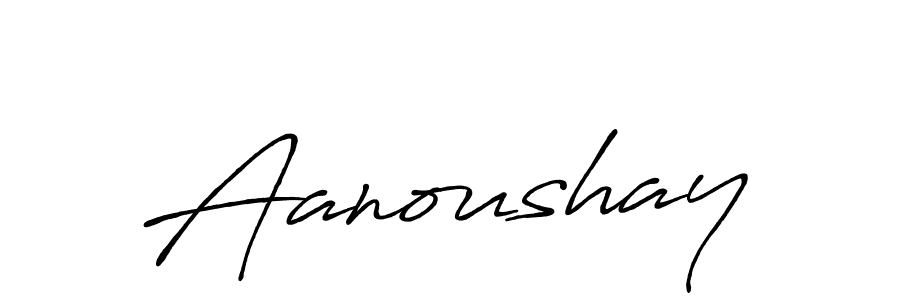 Make a beautiful signature design for name Aanoushay. Use this online signature maker to create a handwritten signature for free. Aanoushay signature style 7 images and pictures png