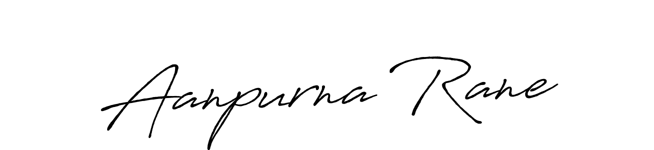 Use a signature maker to create a handwritten signature online. With this signature software, you can design (Antro_Vectra_Bolder) your own signature for name Aanpurna Rane. Aanpurna Rane signature style 7 images and pictures png