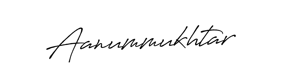 Aanummukhtar stylish signature style. Best Handwritten Sign (Antro_Vectra_Bolder) for my name. Handwritten Signature Collection Ideas for my name Aanummukhtar. Aanummukhtar signature style 7 images and pictures png