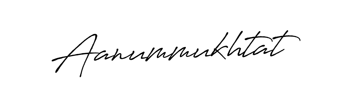 if you are searching for the best signature style for your name Aanummukhtat. so please give up your signature search. here we have designed multiple signature styles  using Antro_Vectra_Bolder. Aanummukhtat signature style 7 images and pictures png