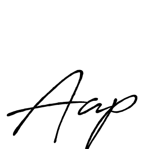 if you are searching for the best signature style for your name Aap. so please give up your signature search. here we have designed multiple signature styles  using Antro_Vectra_Bolder. Aap signature style 7 images and pictures png