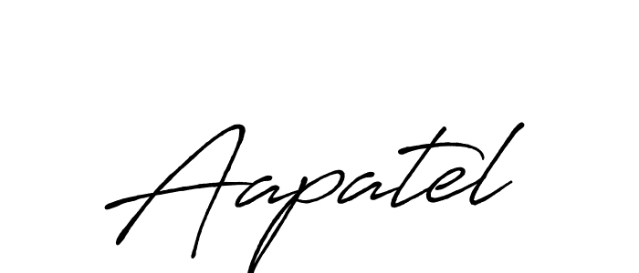 How to Draw Aapatel signature style? Antro_Vectra_Bolder is a latest design signature styles for name Aapatel. Aapatel signature style 7 images and pictures png