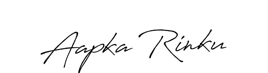 How to Draw Aapka Rinku signature style? Antro_Vectra_Bolder is a latest design signature styles for name Aapka Rinku. Aapka Rinku signature style 7 images and pictures png