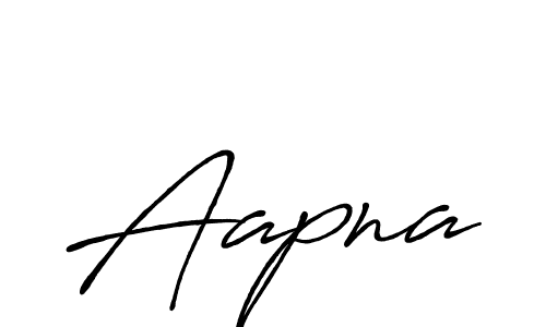 You should practise on your own different ways (Antro_Vectra_Bolder) to write your name (Aapna) in signature. don't let someone else do it for you. Aapna signature style 7 images and pictures png