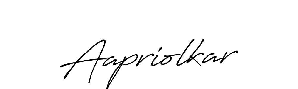 You can use this online signature creator to create a handwritten signature for the name Aapriolkar. This is the best online autograph maker. Aapriolkar signature style 7 images and pictures png