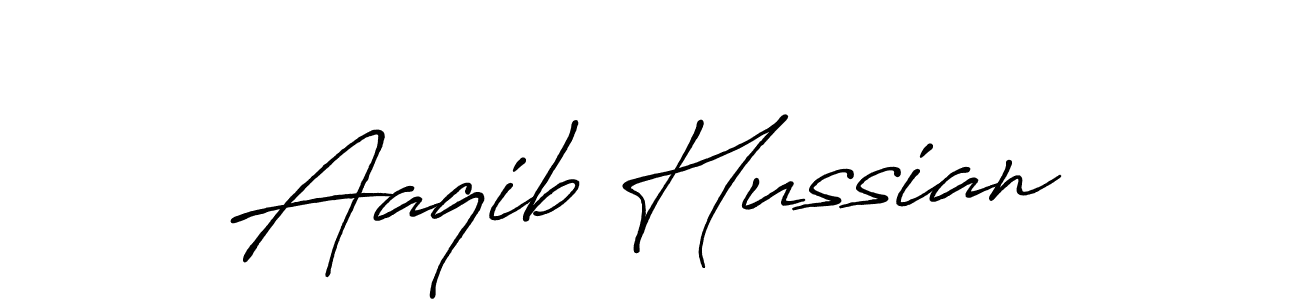 The best way (Antro_Vectra_Bolder) to make a short signature is to pick only two or three words in your name. The name Aaqib Hussian include a total of six letters. For converting this name. Aaqib Hussian signature style 7 images and pictures png