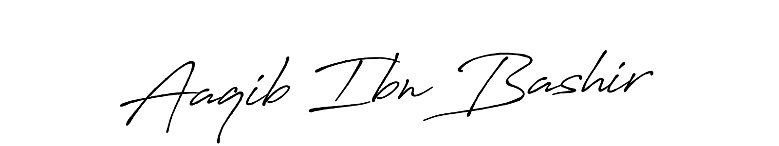 Once you've used our free online signature maker to create your best signature Antro_Vectra_Bolder style, it's time to enjoy all of the benefits that Aaqib Ibn Bashir name signing documents. Aaqib Ibn Bashir signature style 7 images and pictures png