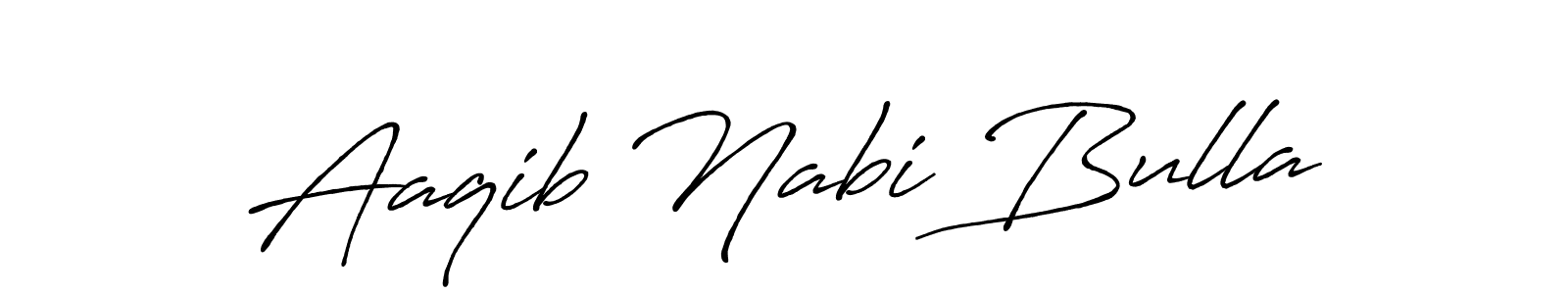 if you are searching for the best signature style for your name Aaqib Nabi Bulla. so please give up your signature search. here we have designed multiple signature styles  using Antro_Vectra_Bolder. Aaqib Nabi Bulla signature style 7 images and pictures png
