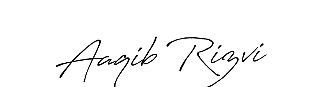 This is the best signature style for the Aaqib Rizvi name. Also you like these signature font (Antro_Vectra_Bolder). Mix name signature. Aaqib Rizvi signature style 7 images and pictures png