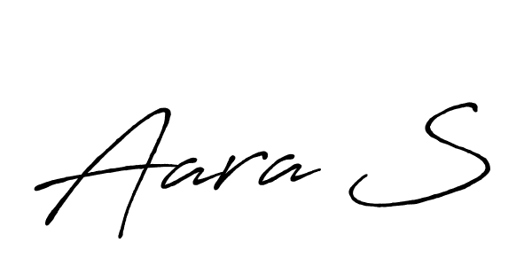 This is the best signature style for the Aara S name. Also you like these signature font (Antro_Vectra_Bolder). Mix name signature. Aara S signature style 7 images and pictures png