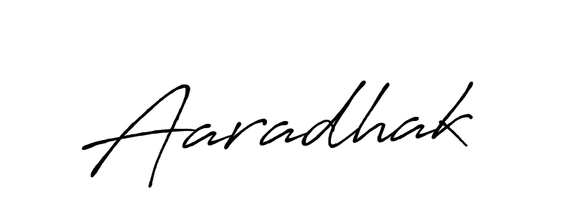 Make a beautiful signature design for name Aaradhak. Use this online signature maker to create a handwritten signature for free. Aaradhak signature style 7 images and pictures png