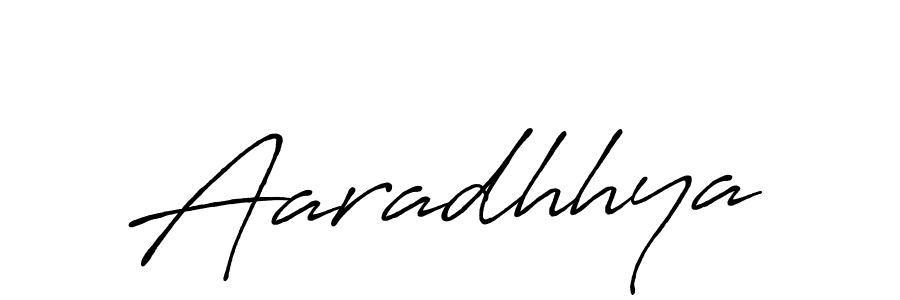 It looks lik you need a new signature style for name Aaradhhya. Design unique handwritten (Antro_Vectra_Bolder) signature with our free signature maker in just a few clicks. Aaradhhya signature style 7 images and pictures png