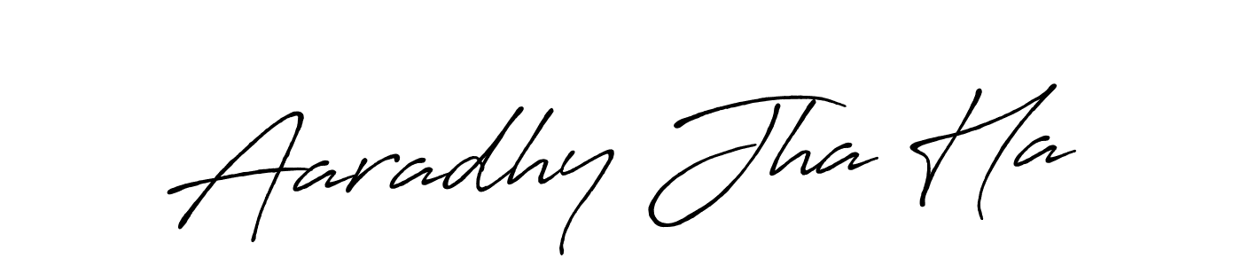 Make a short Aaradhy Jha Ha signature style. Manage your documents anywhere anytime using Antro_Vectra_Bolder. Create and add eSignatures, submit forms, share and send files easily. Aaradhy Jha Ha signature style 7 images and pictures png