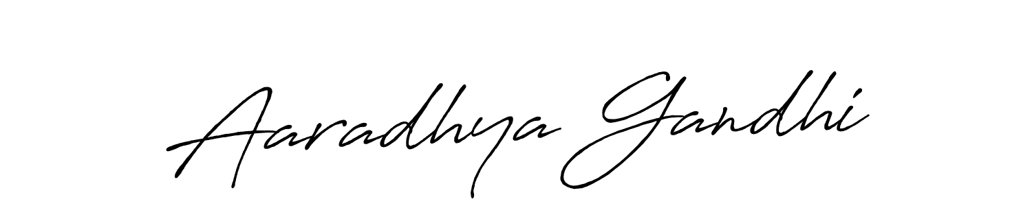 Also You can easily find your signature by using the search form. We will create Aaradhya Gandhi name handwritten signature images for you free of cost using Antro_Vectra_Bolder sign style. Aaradhya Gandhi signature style 7 images and pictures png
