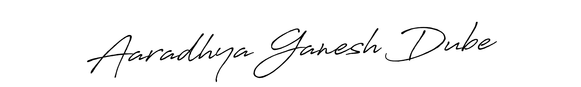 Design your own signature with our free online signature maker. With this signature software, you can create a handwritten (Antro_Vectra_Bolder) signature for name Aaradhya Ganesh Dube. Aaradhya Ganesh Dube signature style 7 images and pictures png
