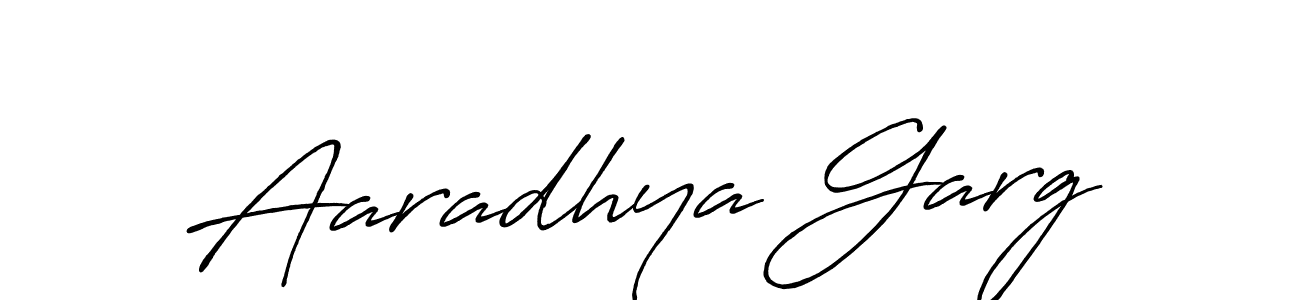 Also You can easily find your signature by using the search form. We will create Aaradhya Garg name handwritten signature images for you free of cost using Antro_Vectra_Bolder sign style. Aaradhya Garg signature style 7 images and pictures png