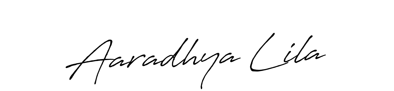 Once you've used our free online signature maker to create your best signature Antro_Vectra_Bolder style, it's time to enjoy all of the benefits that Aaradhya Lila name signing documents. Aaradhya Lila signature style 7 images and pictures png