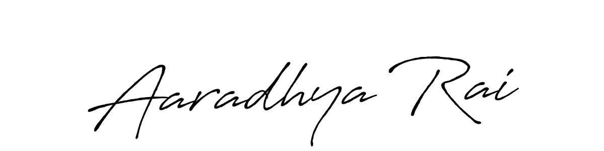 It looks lik you need a new signature style for name Aaradhya Rai. Design unique handwritten (Antro_Vectra_Bolder) signature with our free signature maker in just a few clicks. Aaradhya Rai signature style 7 images and pictures png