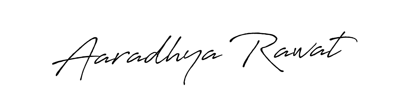 You should practise on your own different ways (Antro_Vectra_Bolder) to write your name (Aaradhya Rawat) in signature. don't let someone else do it for you. Aaradhya Rawat signature style 7 images and pictures png