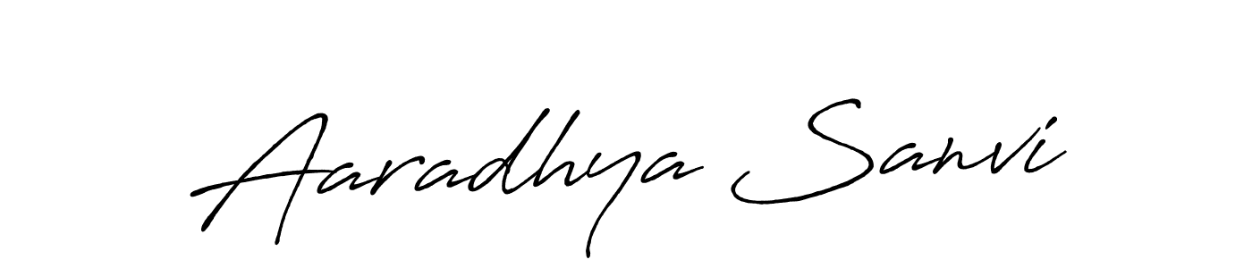 You should practise on your own different ways (Antro_Vectra_Bolder) to write your name (Aaradhya Sanvi) in signature. don't let someone else do it for you. Aaradhya Sanvi signature style 7 images and pictures png
