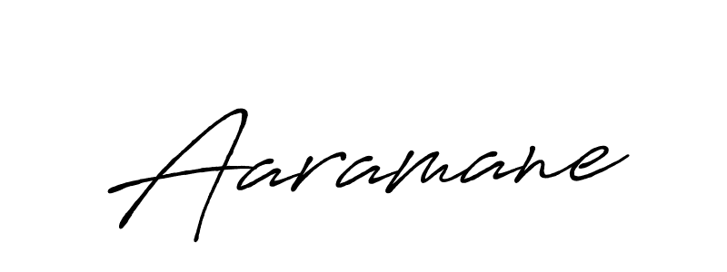 How to make Aaramane signature? Antro_Vectra_Bolder is a professional autograph style. Create handwritten signature for Aaramane name. Aaramane signature style 7 images and pictures png
