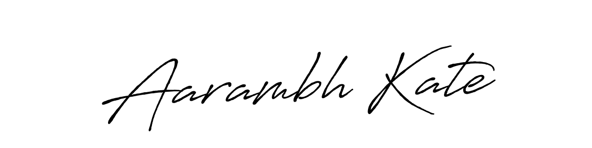 Similarly Antro_Vectra_Bolder is the best handwritten signature design. Signature creator online .You can use it as an online autograph creator for name Aarambh Kate. Aarambh Kate signature style 7 images and pictures png