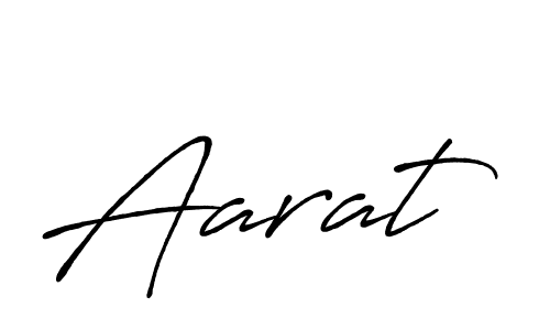 Make a beautiful signature design for name Aarat. With this signature (Antro_Vectra_Bolder) style, you can create a handwritten signature for free. Aarat signature style 7 images and pictures png