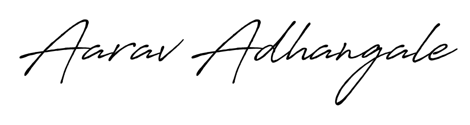 Here are the top professional signature styles for the name Aarav Adhangale. These are the best autograph styles you can use for your name. Aarav Adhangale signature style 7 images and pictures png