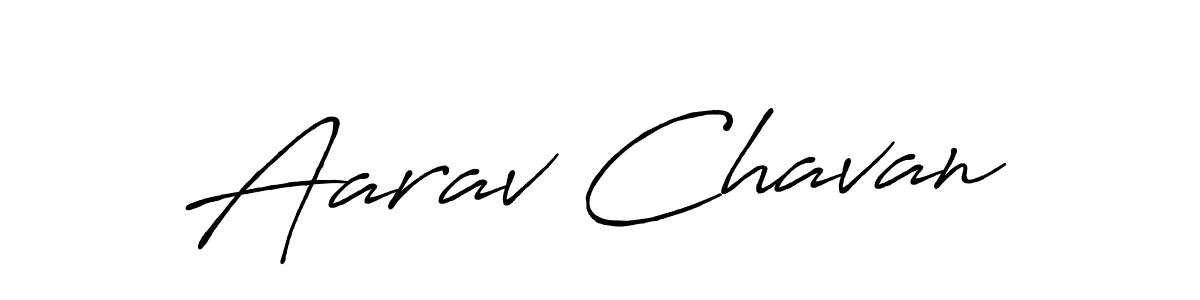 Antro_Vectra_Bolder is a professional signature style that is perfect for those who want to add a touch of class to their signature. It is also a great choice for those who want to make their signature more unique. Get Aarav Chavan name to fancy signature for free. Aarav Chavan signature style 7 images and pictures png