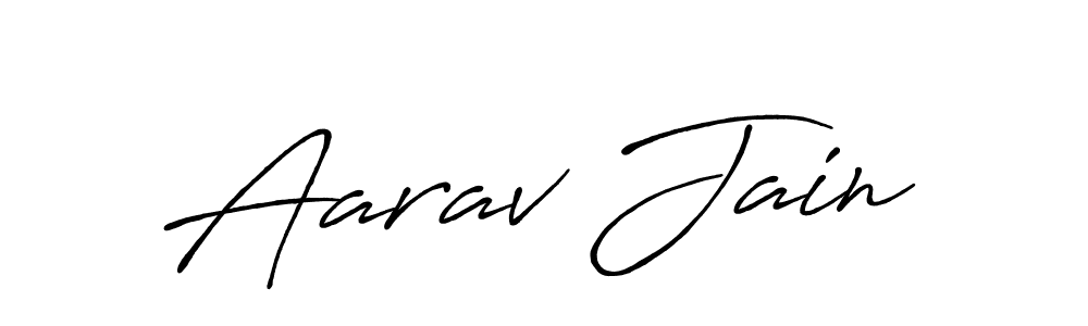 It looks lik you need a new signature style for name Aarav Jain. Design unique handwritten (Antro_Vectra_Bolder) signature with our free signature maker in just a few clicks. Aarav Jain signature style 7 images and pictures png